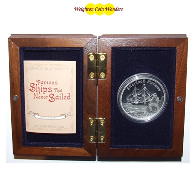 2013 1oz Silver Proof - THE GLORIA SCOTT – Boxed